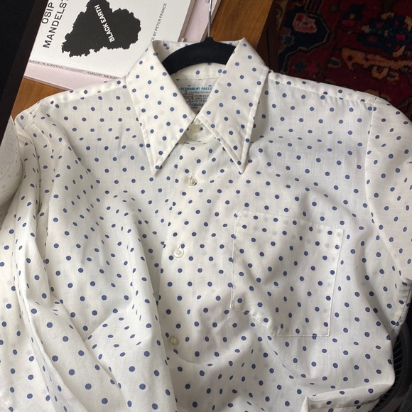 Vintage Kmart Dagger Collar Button Up - Picture 2 of 12